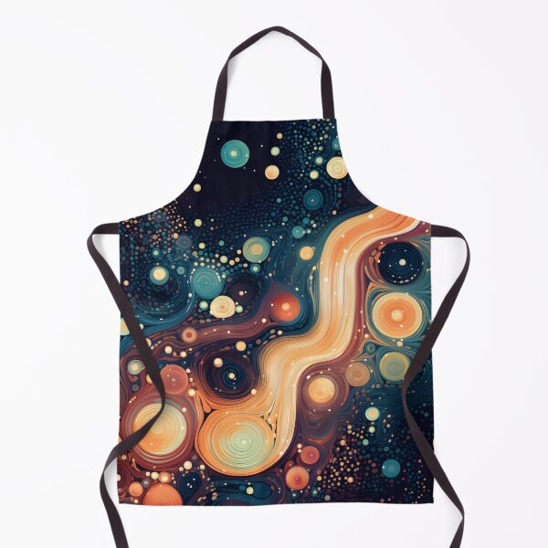 Item preview, Cosmic patterns: Planet formation orange light moving  designed and sold by Muangluang.