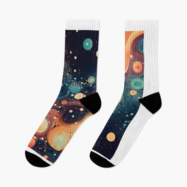 Item preview, Cosmic patterns: Planet formation orange light moving  designed and sold by Muangluang.