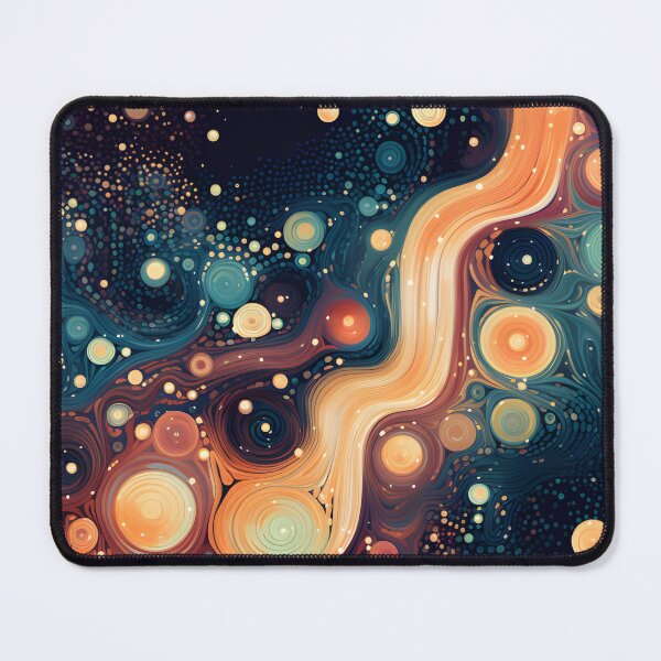 Item preview, Cosmic patterns: Planet formation orange light moving  designed and sold by Muangluang.