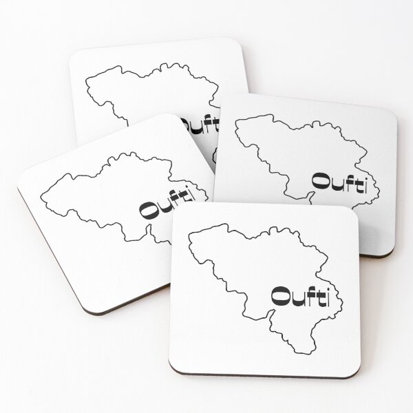 Item preview, Phew! belgian expression of Liege in black and white designed and sold by PausePapote.
