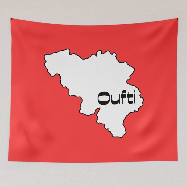 Item preview, Phew! belgian expression of Liege in black and white designed and sold by PausePapote.