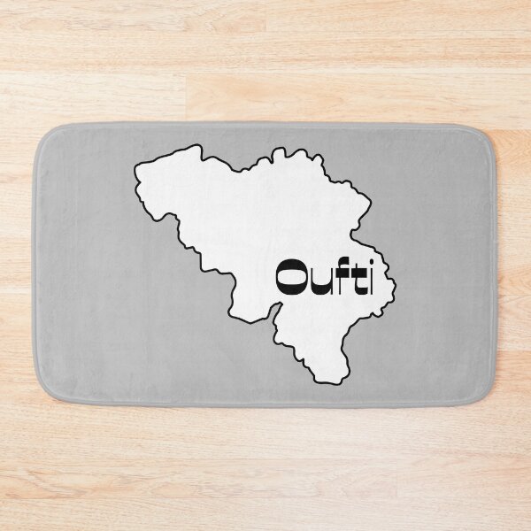 Item preview, Phew! belgian expression of Liege in black and white designed and sold by PausePapote.