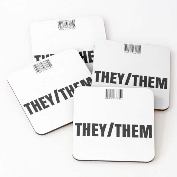 Item preview, They/them  designed and sold by Guiltygraphics.