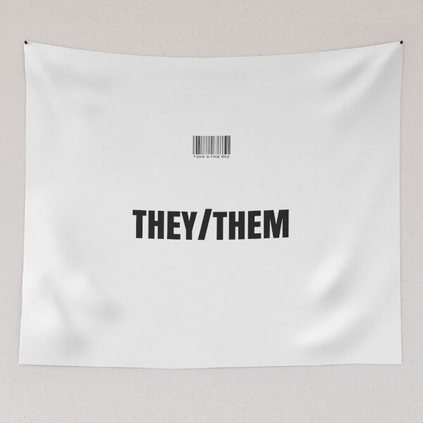 Item preview, They/them  designed and sold by Guiltygraphics.