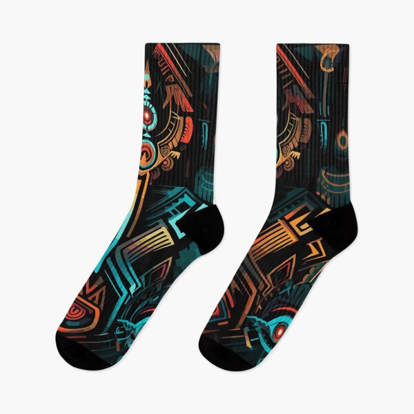 Item preview, Futuristic Tribes: A Fusion of Patterns and Technology Design Collection designed and sold by KaonDesign.