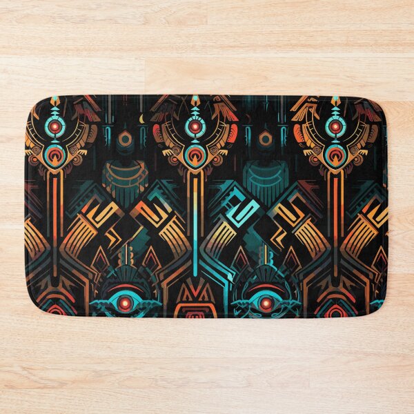Item preview, Futuristic Tribes: A Fusion of Patterns and Technology Design Collection designed and sold by KaonDesign.