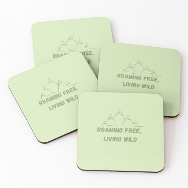 Item preview, Roam freely, live wild in English - roaming free, living wild designed and sold by PausePapote.