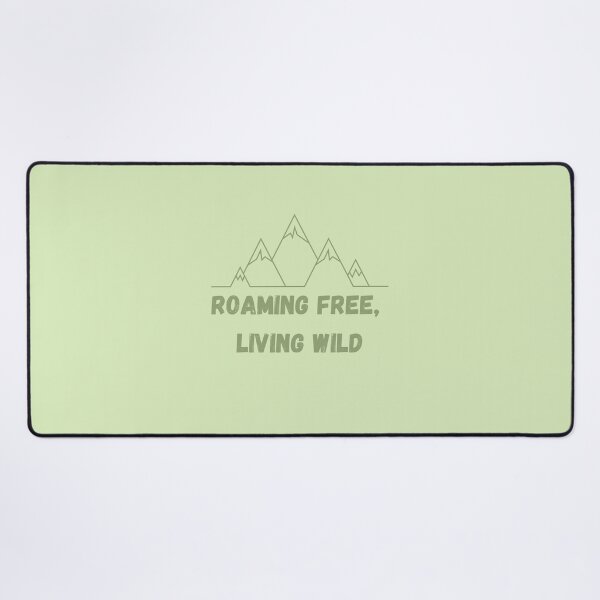 Item preview, Roam freely, live wild in English - roaming free, living wild designed and sold by PausePapote.