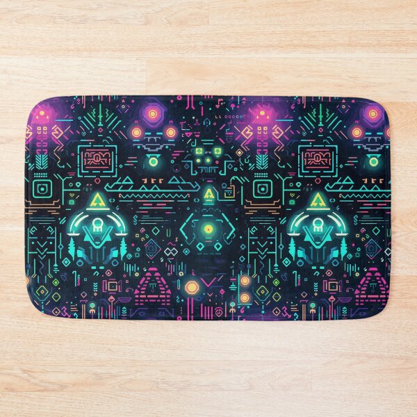 Item preview, Futuristic Tribes: A Fusion of Patterns and Technology Design Collection designed and sold by KaonDesign.