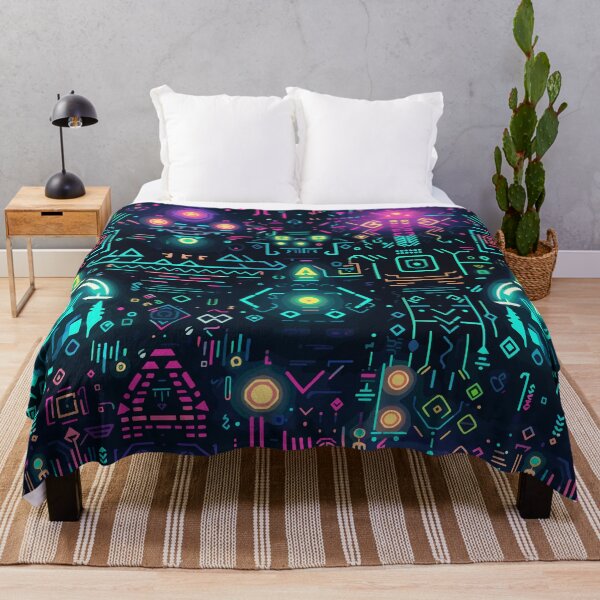 Item preview, Futuristic Tribes: A Fusion of Patterns and Technology Design Collection designed and sold by KaonDesign.