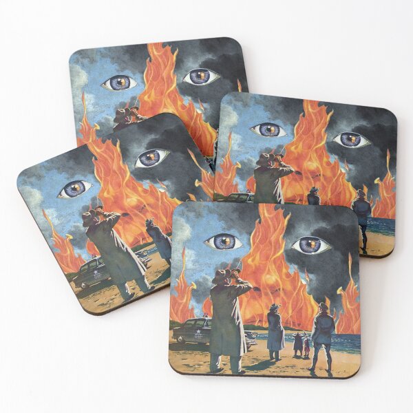 Item preview, Fires On The Shore designed and sold by basementgalaxy.