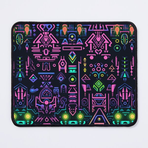 Item preview, Futuristic Tribes: A Fusion of Patterns and Technology Design Collection designed and sold by KaonDesign.