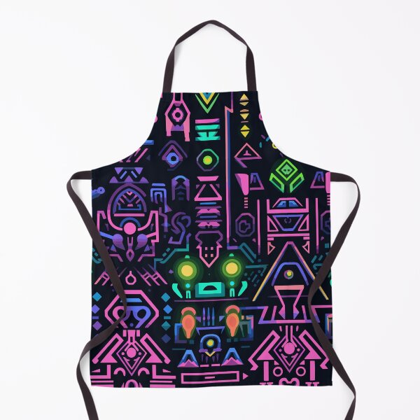 Item preview, Futuristic Tribes: A Fusion of Patterns and Technology Design Collection designed and sold by KaonDesign.