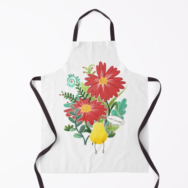 Item preview, Pear And Beautiful Flowers designed and sold by Lychee Design.