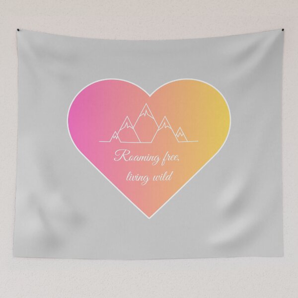 Item preview, Roam freely, live wild in English - roaming free, living wild designed and sold by PausePapote.