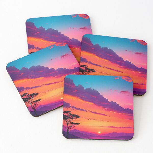 Item preview, Sunset Beautiful Golden Horizons designed and sold by Glitchart66.