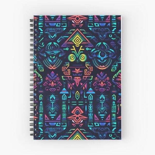 Item preview, Futuristic Tribes: A Fusion of Patterns and Technology Design Collection designed and sold by KaonDesign.