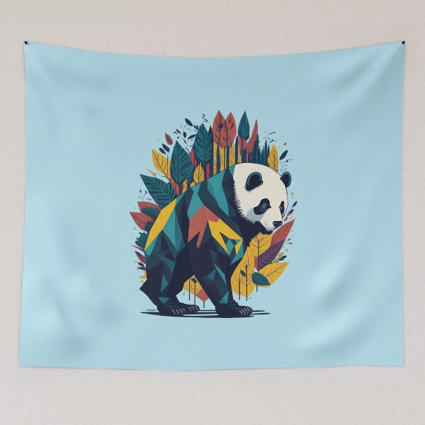 Item preview, Peaceful Pandamonium designed and sold by h3lo4rt.