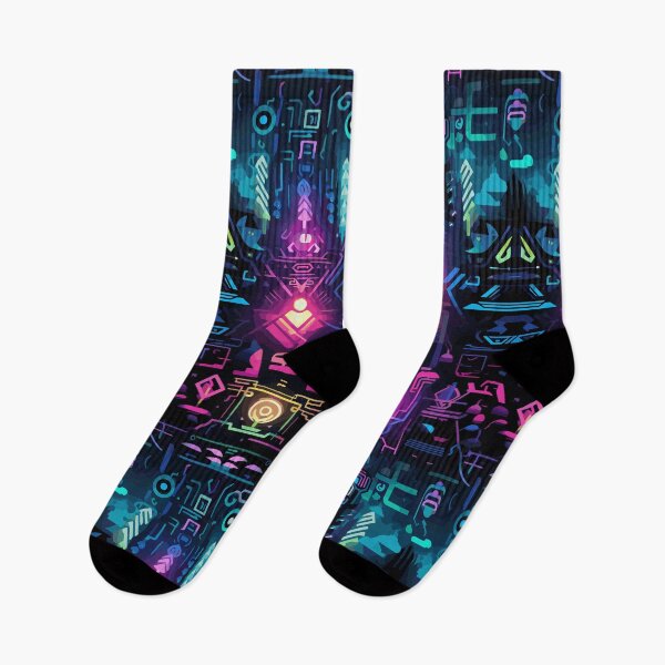 Item preview, Futuristic Tribes: A Fusion of Patterns and Technology Design Collection designed and sold by KaonDesign.