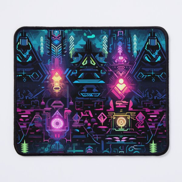 Item preview, Futuristic Tribes: A Fusion of Patterns and Technology Design Collection designed and sold by KaonDesign.
