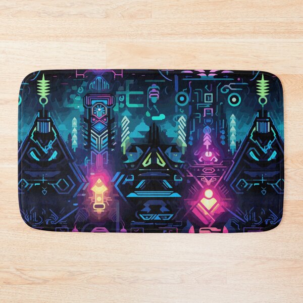 Item preview, Futuristic Tribes: A Fusion of Patterns and Technology Design Collection designed and sold by KaonDesign.