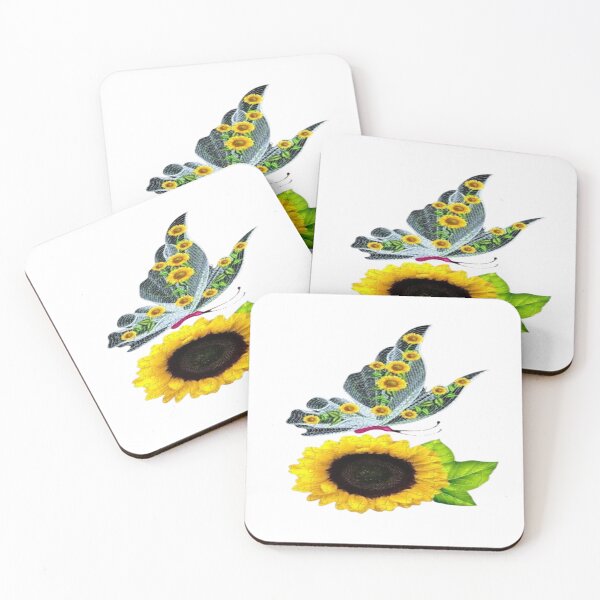 Item preview, Butterfly with sunflower designed and sold by ridhifashion.
