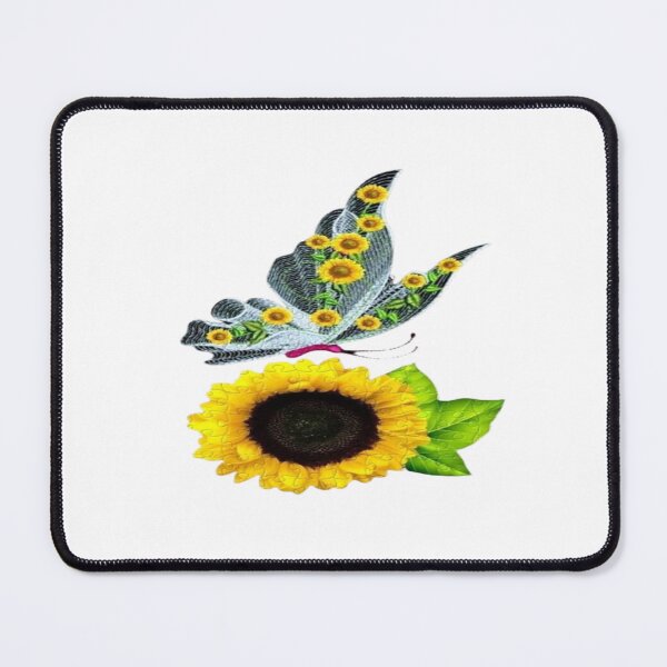 Item preview, Butterfly with sunflower designed and sold by ridhifashion.