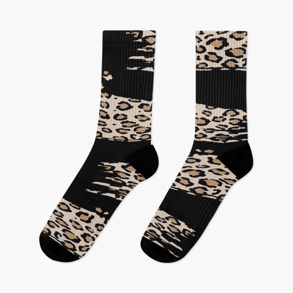 Item preview, Sleek Fusion - Negro con rayas con estampado de leopardo designed and sold by Michelle Moss.