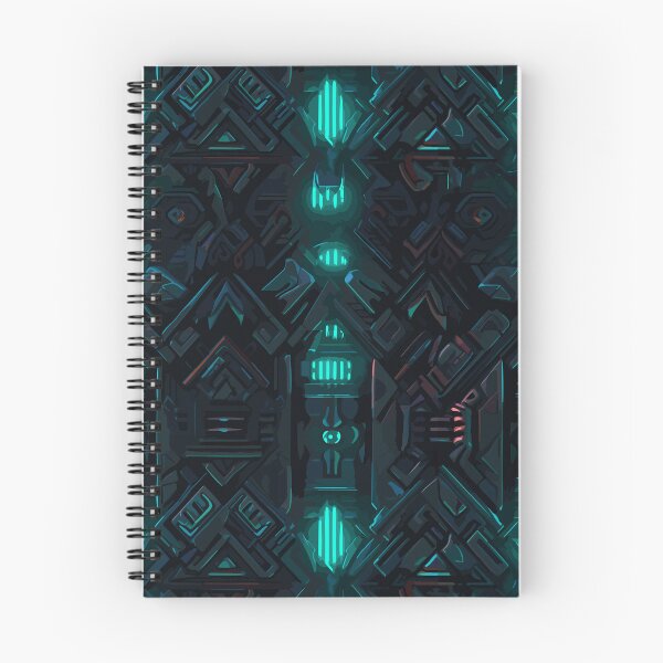 Item preview, Futuristic Tribes: A Fusion of Patterns and Technology Design Collection designed and sold by KaonDesign.