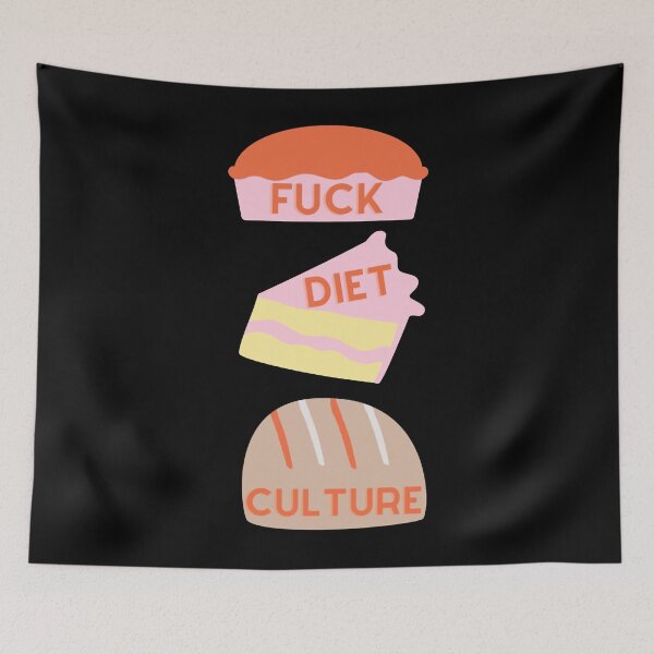 Item preview, FUCK DIET CULTURE designed and sold by bollin-gerdwana.