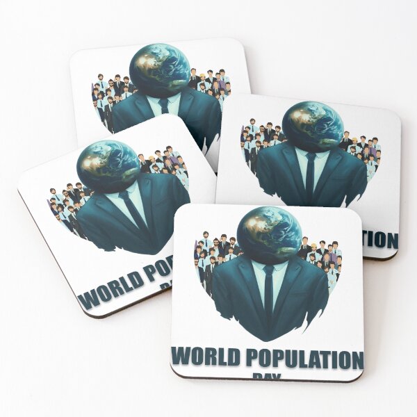 Item preview, World Population Day on 11th July designed and sold by Designs By Johnny J.