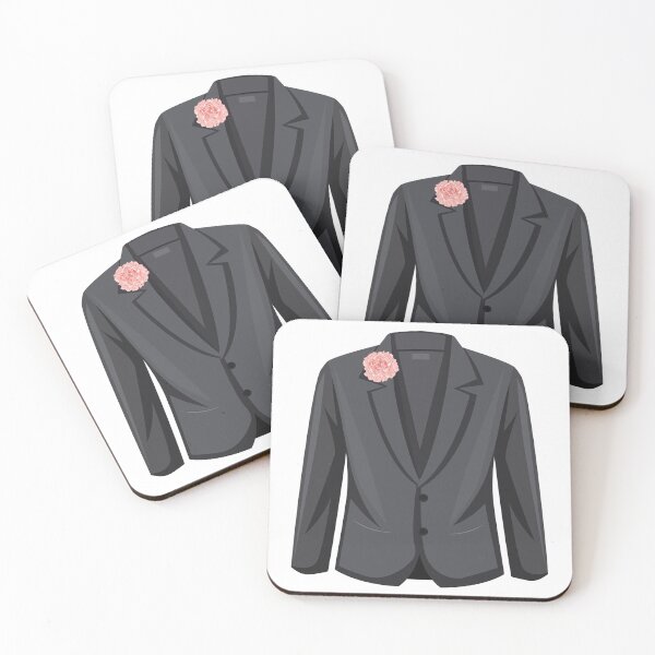 Item preview, boygenius "we're in love" inspired pink carnation pinned to my lapel design designed and sold by QuirkyDesignsINC.