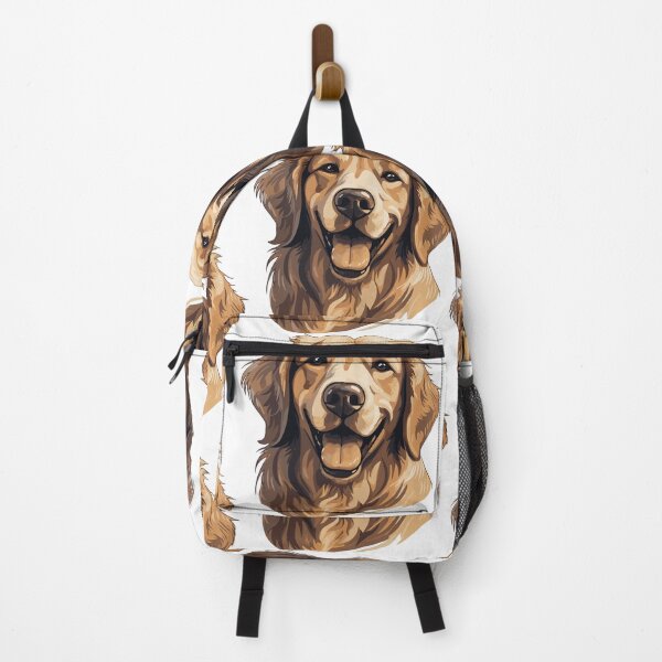 Item preview, Golden Grins: Cartoon Adventure with a Golden Retriever! designed and sold by calharborne.