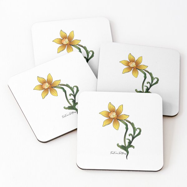 Item preview, Baroque filigree Daffodil designed and sold by BreannBarrows.