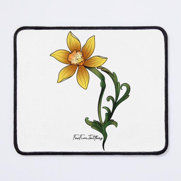 Item preview, Baroque filigree Daffodil designed and sold by BreannBarrows.
