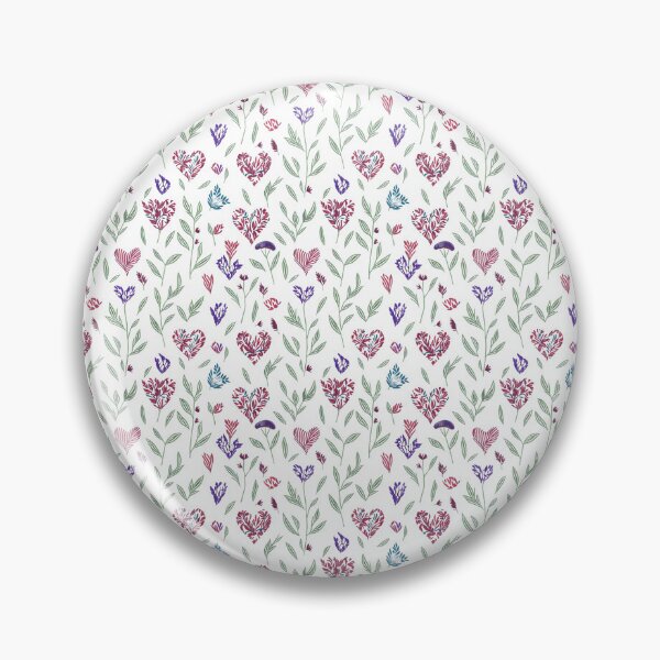 Item preview, Nature's Love Hearts: Seamless Pattern designed and sold by UsDesignsArt.