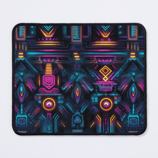 Item preview, Futuristic Tribes: A Fusion of Patterns and Technology Design Collection designed and sold by KaonDesign.