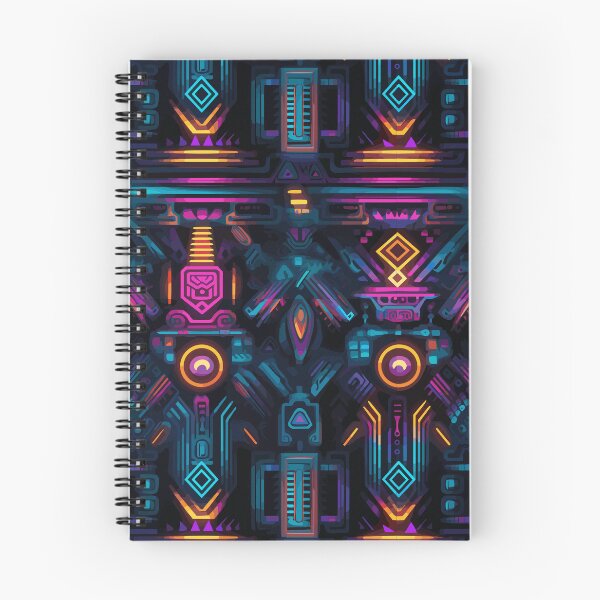Item preview, Futuristic Tribes: A Fusion of Patterns and Technology Design Collection designed and sold by KaonDesign.