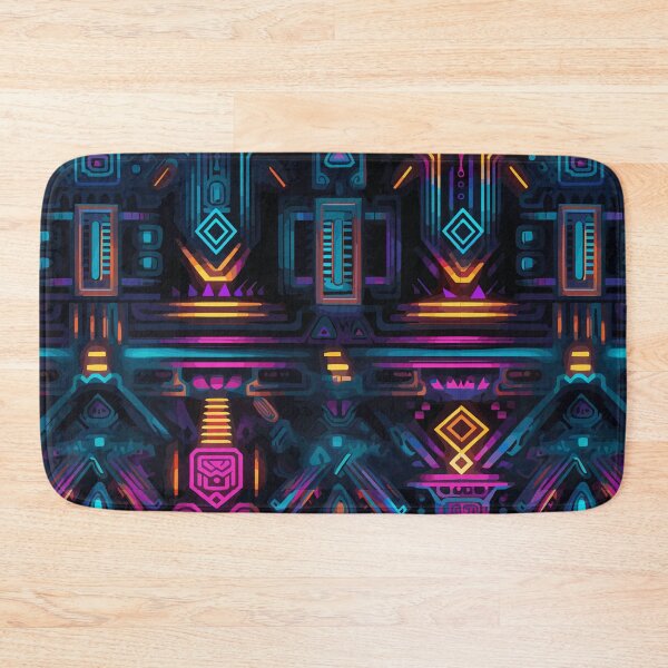 Item preview, Futuristic Tribes: A Fusion of Patterns and Technology Design Collection designed and sold by KaonDesign.