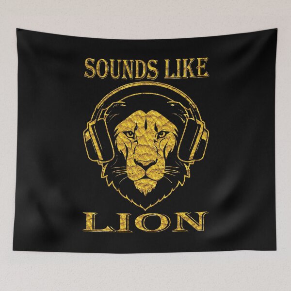 Item preview, Sounds Lion Gold designed and sold by Soulemotion.