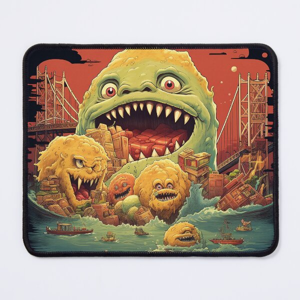 Item preview, Nachos Monster Destroy designed and sold by AndyreiSman.