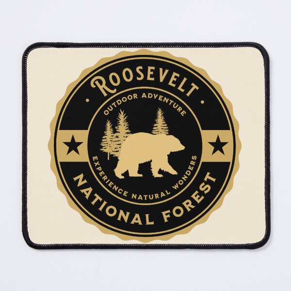 Item preview, Roosevelt National Forest Colorado Bear designed and sold by CattlettArt.