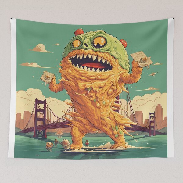 Item preview, Ice Cream Monster Attack The City designed and sold by AndyreiSman.