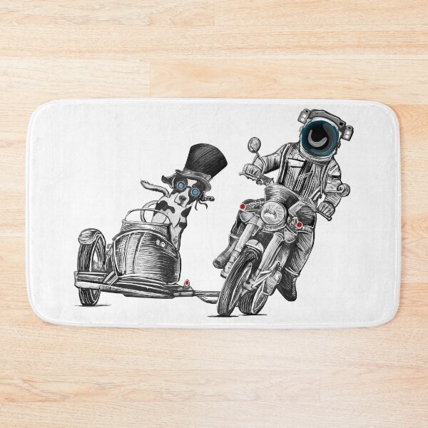 Item preview, Moondoggy Motorcycle Sidecar K-9 Astronaut designed and sold by oz10.