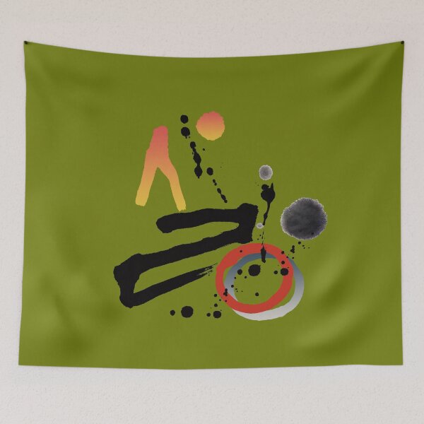 Item preview, Artistic Korean Calligraphy and Ink splashing. v1-3. designed and sold by hojeong-art.