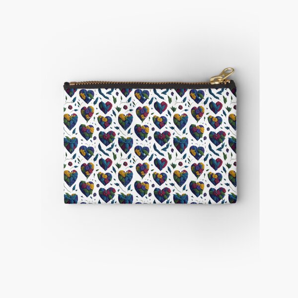 Item preview, Nature's Love Hearts: Seamless Pattern designed and sold by UsDesignsArt.
