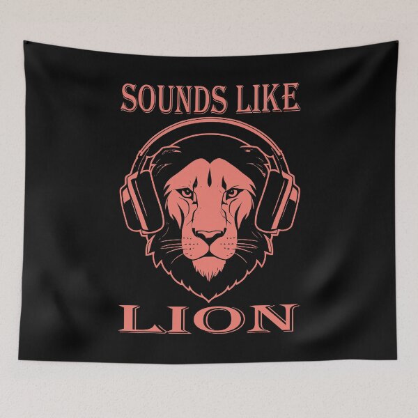 Item preview, Sounds Lion Salmon designed and sold by Soulemotion.