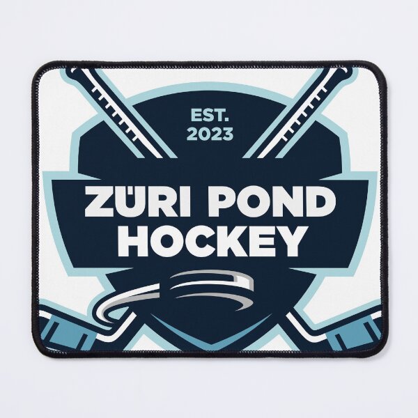 Item preview, Zurich Pond Hockey Alternative Logo designed and sold by FiveRustyStore.