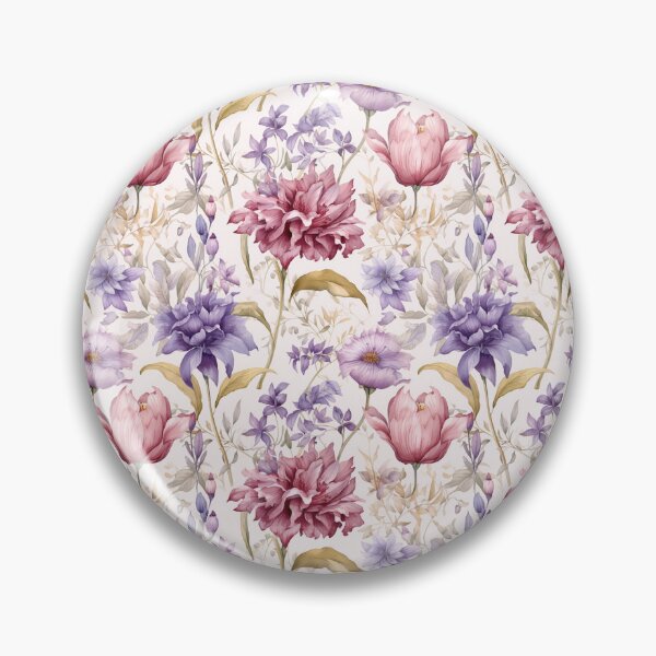 Item preview, Floral Waves Repeat Pattern designed and sold by ZOS HOUSE.