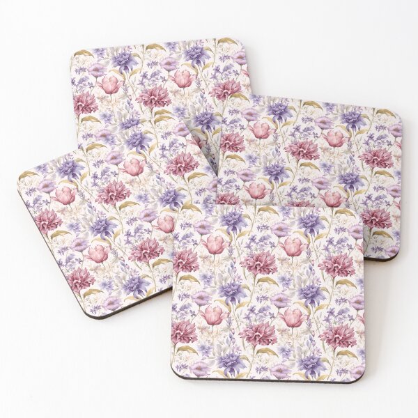 Item preview, Floral Waves Repeat Pattern designed and sold by ZOS HOUSE.